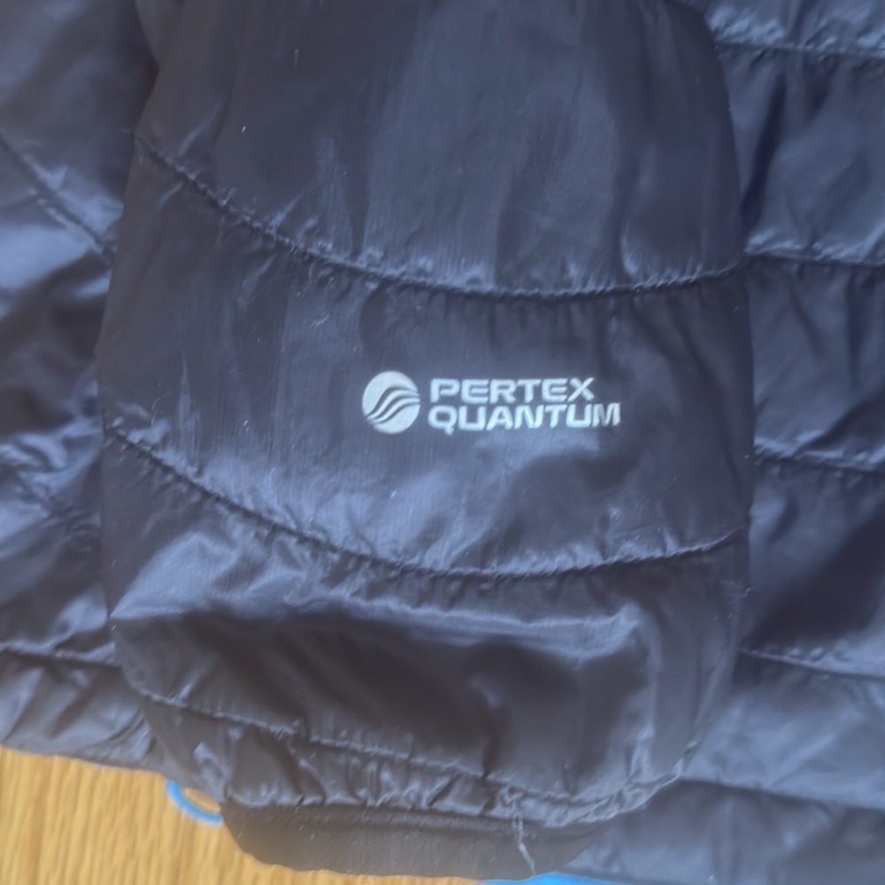 EDDIE BAUER REVERSIBLE LIGHTWEIGHT BLUE/BLACK JACKET (XL) - Picture 6 of 14